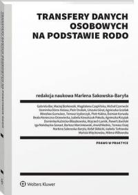 Transfery danych osobowych na podstawie - okłakda ebooka