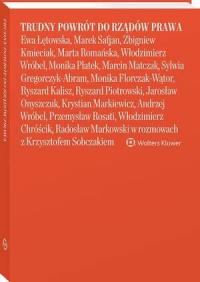 Trudny powrót do rządów prawa Ewa - okłakda ebooka