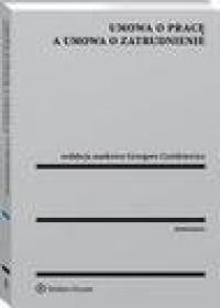 Umowa o pracę a umowa o zatrudnienie - okłakda ebooka