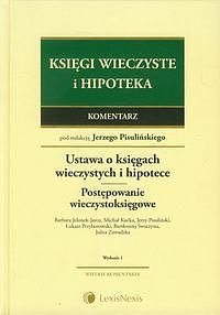 Ustawa o księgach wieczystych i - okłakda ebooka
