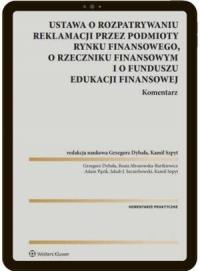 Ustawa o rozpatrywaniu reklamacji - okłakda ebooka