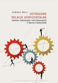 Ustrojowe relacje horyzontalne - okłakda ebooka