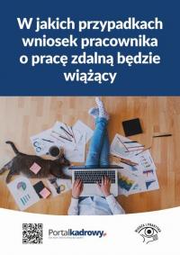 W jakich przypadkach wniosek pracownika - okłakda ebooka