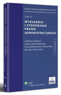Wykładnia i stosowanie prawa administracyjnego. - okłakda ebooka