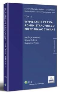 Wypieranie prawa administracyjnego - okłakda ebooka