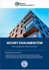 Wzory dokumentów dla zarządców - okłakda ebooka