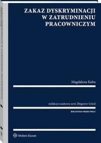 Zakaz dyskryminacji w zatrudnieniu - okłakda ebooka