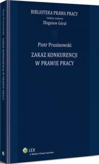 Zakaz konkurencji w prawie pracy - okłakda ebooka