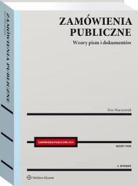 Zamówienia publiczne. Wzory pism - okłakda ebooka