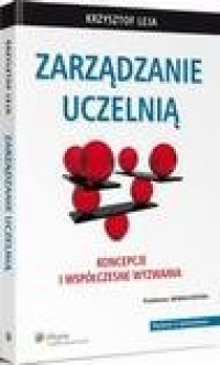 Zarządzanie uczelnią. Koncepcje - okłakda ebooka