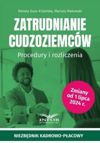 Zatrudnianie cudzoziemców. Procedury - okłakda ebooka