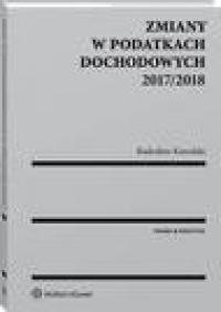 Zmiany w podatkach dochodowych - okłakda ebooka