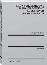 Zmowy przetargowe w prawie ochrony - okłakda ebooka