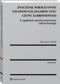 Znaczenie normatywne ustawowych - okłakda ebooka
