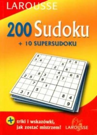 200 sudoku + 10 supersudoku - zdjęcie zabawki, gry