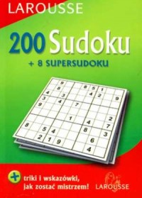 200 sudoku + 8 supersudoku - zdjęcie zabawki, gry