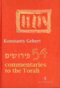 54 commentaries to the torah - okładka książki