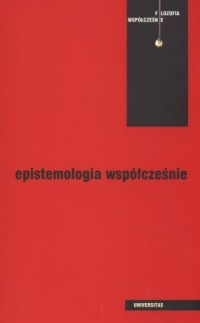 Epistemologia współcześnie - okładka książki