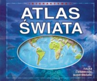 Interaktywny atlas świata - okładka książki