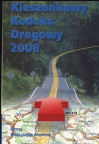 Kodeks drogowy 2008. Kieszonkowy - okładka książki