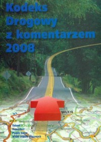Kodeks drogowy z komentarzem 2008 - okładka książki