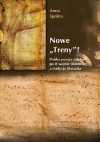 Nowe Treny? Polska poezja żałobna - okładka książki