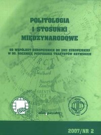 Politologia i stosunki międzynarodowe - okładka książki