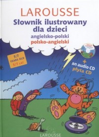 Słownik ilustowany dla dzieci polsko-angielski - okładka podręcznika