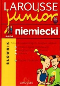 Słownik junior 8-11 lat polsko-niemiecki - okładka podręcznika