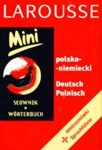 Słownik mini polsko-niemiecki, - okładka książki