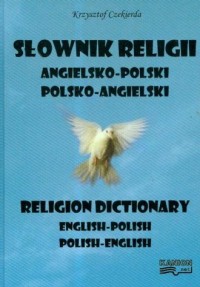 Słownik religii angielsko-polski - okładka książki