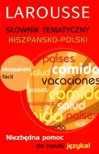 Słownik tematyczny hiszpańsko-polski - okładka książki