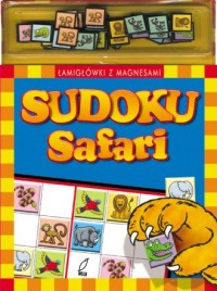 Sudoku. Safari. Łamigłówki z magnesami - okładka książki