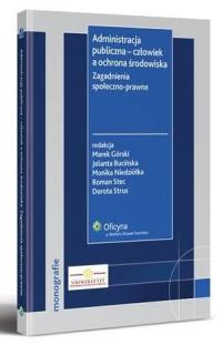 Administracja publiczna - człowiek - okłakda ebooka