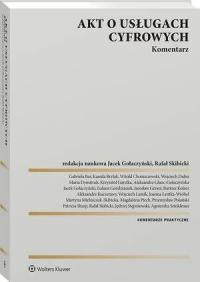 Akt o usługach cyfrowych. Komentarz - okłakda ebooka