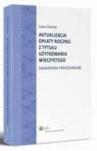Aktualizacja opłaty rocznej z tytułu - okłakda ebooka
