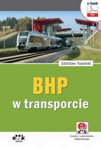 BHP w transporcie (e-book z suplementem - okłakda ebooka