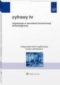 Cyfrowy HR. Organizacja w warunkach - okłakda ebooka