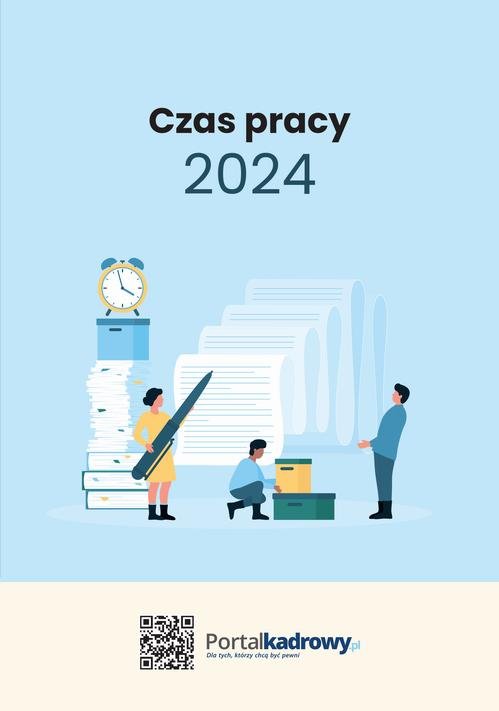 Czas pracy 2024 - okłakda ebooka