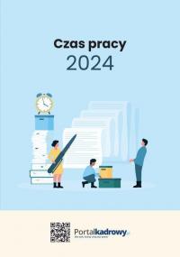 Czas pracy 2024 - okłakda ebooka
