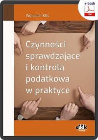 Czynności sprawdzające i kontrola - okłakda ebooka