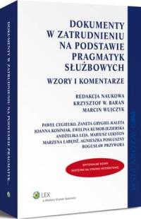 Dokumenty w zatrudnieniu na podstawie - okłakda ebooka