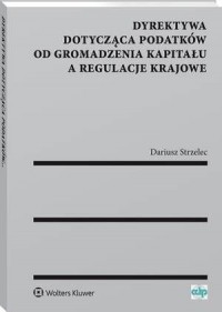Dyrektywa dotycząca podatków od - okłakda ebooka