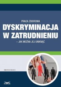Dyskryminacja w zatrudnieniu – - okłakda ebooka