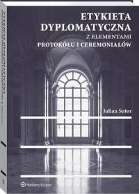 Etykieta dyplomatyczna z elementami - okłakda ebooka