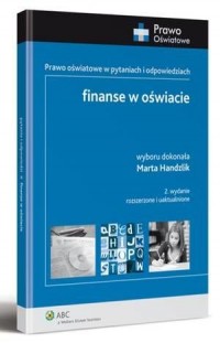 Finanse w oświacie - okłakda ebooka