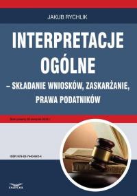 Interpretacje ogólne – składanie - okłakda ebooka