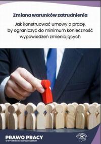 Jak konstruować umowy o pracę, - okłakda ebooka