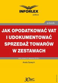 Jak opodatkować VAT i udokumentować - okłakda ebooka