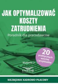 Jak optymalizować koszty zatrudnienia. - okłakda ebooka